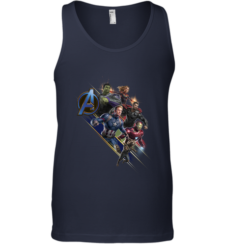 Marvel Avengers Endgame Action Pose Logo Men's Tank Top