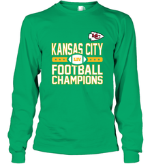 Kansas City Sideline Football _ The City Of Champions LIV Long Sleeve T-Shirt Long Sleeve T-Shirt - FordPhuMy