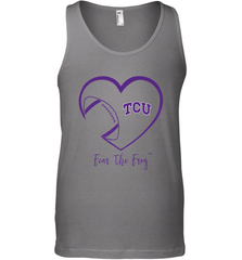 TCU Horned Frogs Football Inside Heart  Team Men's Tank Top Men's Tank Top - FordPhuMy