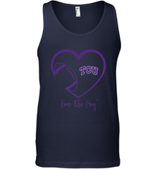 TCU Horned Frogs Football Inside Heart  Team Men's Tank Top Men's Tank Top - FordPhuMy