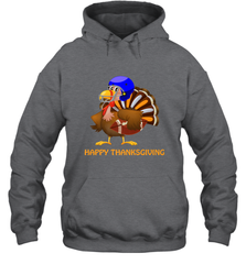 Cool Happy Thanksgiving Football Shirt Gobble Player Turkey Hooded Sweatshirt Hooded Sweatshirt - FordPhuMy