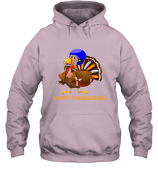 Cool Happy Thanksgiving Football Shirt Gobble Player Turkey Hooded Sweatshirt Hooded Sweatshirt - FordPhuMy