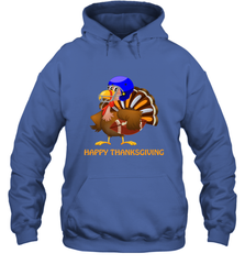 Cool Happy Thanksgiving Football Shirt Gobble Player Turkey Hooded Sweatshirt Hooded Sweatshirt - FordPhuMy