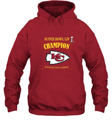Kansas City Chiefs NFL Pro Line by Fanatics Super Bowl LIV Champions Hooded Sweatshirt Hooded Sweatshirt - FordPhuMy