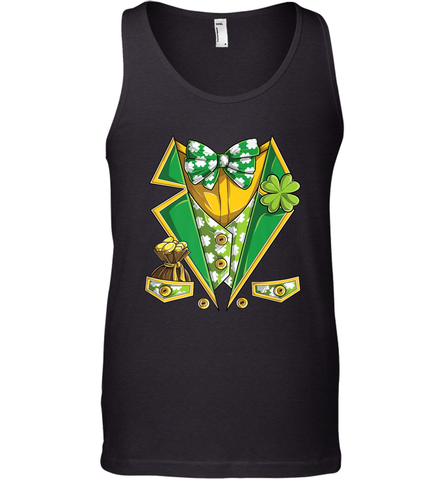 Leprechaun Costume Boys Kids St Patricks Men's Tank Top Men's Tank Top / Black / XS Men's Tank Top - FordPhuMy