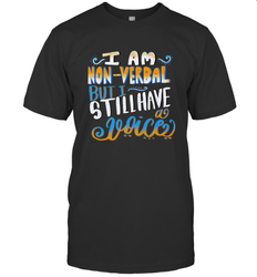 Special Needs NonVerbal Autism Awesome Men's T-Shirt