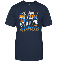 Special Needs NonVerbal Autism Awesome Men's T-Shirt