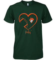 Oklahoma State Cowboys Football Inside Heart  Team Men's Premium T-Shirt Men's Premium T-Shirt - FordPhuMy