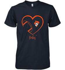 Oklahoma State Cowboys Football Inside Heart  Team Men's Premium T-Shirt Men's Premium T-Shirt - FordPhuMy