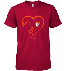 Oklahoma State Cowboys Football Inside Heart  Team Men's Premium T-Shirt Men's Premium T-Shirt - FordPhuMy
