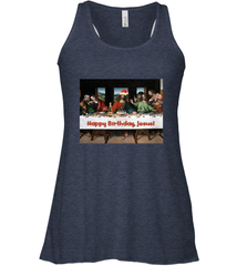 Comics Style Funny Christmas Happy Birthday Jesus Women's Racerback Tank Women's Racerback Tank - FordPhuMy