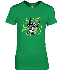 Disney Stitch Skeleton Halloween Women's Premium T-Shirt Women's Premium T-Shirt - FordPhuMy