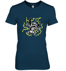 Disney Stitch Skeleton Halloween Women's Premium T-Shirt Women's Premium T-Shirt - FordPhuMy