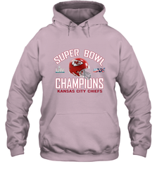 NFL super bowl Kansas City Chiefs Logo Helmet champions Hooded Sweatshirt Hooded Sweatshirt - FordPhuMy