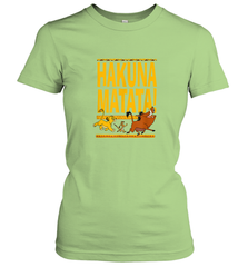 Disney Lion King Classic Hakuna Crew Women Cotton T-Shirt Women Cotton T-Shirt - FordPhuMy