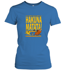 Disney Lion King Classic Hakuna Crew Women Cotton T-Shirt Women Cotton T-Shirt - FordPhuMy