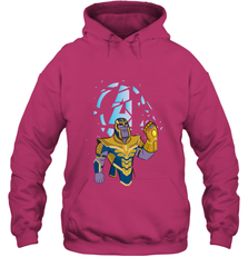 Marvel Avengers Endgame Cartoon Thanos Gauntlet Hooded Sweatshirt Hooded Sweatshirt - FordPhuMy