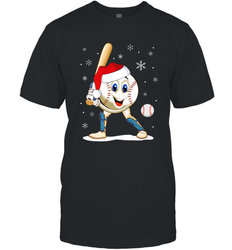 Christmas Baseball Santa Xmas Gift Lover Men's T-Shirt