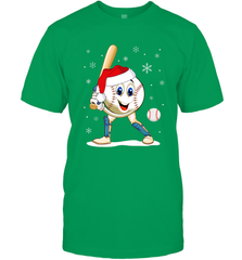 Christmas Baseball Santa Xmas Gift Lover Men's T-Shirt Men's T-Shirt - FordPhuMy