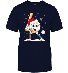 Christmas Baseball Santa Xmas Gift Lover Men's T-Shirt