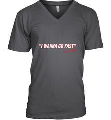 Talladega Nights I Wanna Go Fast Ricky Bobby Signature Men's V-Neck Men's V-Neck - FordPhuMy