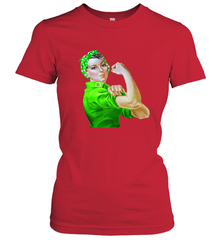 Rosie The Riveter St Patricks Day Women's T-Shirt Women's T-Shirt - FordPhuMy