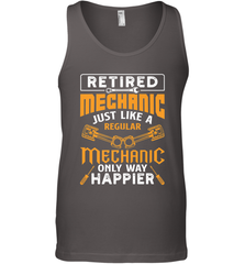 Retired Mechanic Just Like A Regular Only Way Happier Men's Tank Top Men's Tank Top - FordPhuMy