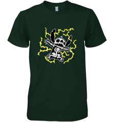 Disney Stitch Skeleton Halloween Men's Premium T-Shirt Men's Premium T-Shirt - FordPhuMy