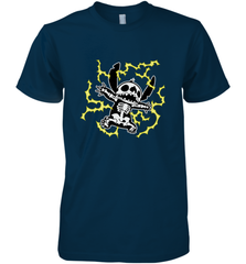 Disney Stitch Skeleton Halloween Men's Premium T-Shirt Men's Premium T-Shirt - FordPhuMy