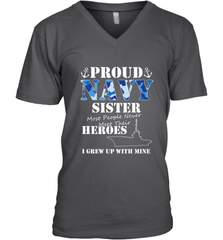 US Military Proud Navy Sister Men or Women Men's V-Neck Men's V-Neck - FordPhuMy