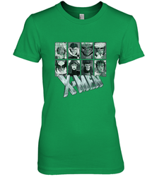 Marvel X Men Animated Series Halftone Retro 90s Women's Premium T-Shirt