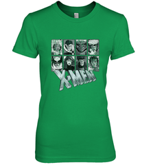 Marvel X Men Animated Series Halftone Retro 90s Women's Premium T-Shirt Women's Premium T-Shirt - FordPhuMy