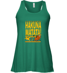 Disney Lion King Classic Hakuna Crew Women Cotton Racerback Tank Women Cotton Racerback Tank - FordPhuMy