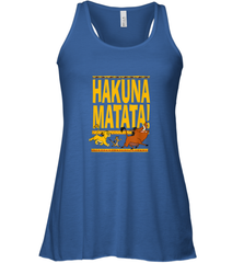 Disney Lion King Classic Hakuna Crew Women Cotton Racerback Tank Women Cotton Racerback Tank - FordPhuMy