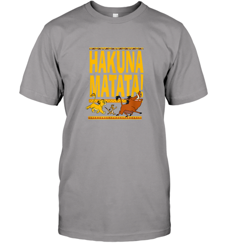 Disney Lion King Classic Hakuna Crew Men Cotton T-Shirt