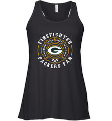Green Bay Packers NFL Pro Line Green Firefighter Women's Racerback Tank Women's Racerback Tank - FordPhuMy