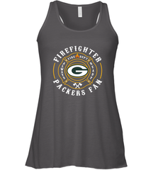 Green Bay Packers NFL Pro Line Green Firefighter Women's Racerback Tank Women's Racerback Tank - FordPhuMy