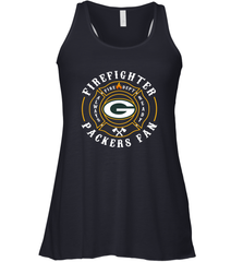 Green Bay Packers NFL Pro Line Green Firefighter Women's Racerback Tank Women's Racerback Tank - FordPhuMy