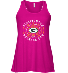 Green Bay Packers NFL Pro Line Green Firefighter Women's Racerback Tank Women's Racerback Tank - FordPhuMy