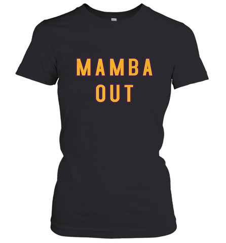 Mamba Out Limited Edition Farewell Tribute Women's T-Shirt Women's T-Shirt / Black / S Women's T-Shirt - FordPhuMy