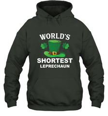 Shortest Leprechaun Funny Family St. Patrick's Day Hooded Sweatshirt Hooded Sweatshirt - FordPhuMy
