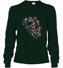 Marvel Avengers Endgame Action Pose Logo Long Sleeve T-Shirt Long Sleeve T-Shirt - FordPhuMy