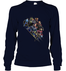 Marvel Avengers Endgame Action Pose Logo Long Sleeve T-Shirt