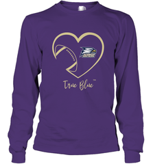 Georgia Southern Eagles Football Inside Heart  Team Long Sleeve T-Shirt Long Sleeve T-Shirt - FordPhuMy