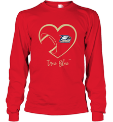 Georgia Southern Eagles Football Inside Heart  Team Long Sleeve T-Shirt Long Sleeve T-Shirt - FordPhuMy