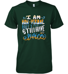 Special Needs NonVerbal Autism Awesome Men's Premium T-Shirt Men's Premium T-Shirt - FordPhuMy