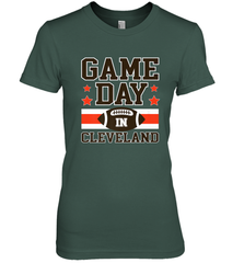 NFL Cleveland Game Day Football Home Team Colors Women's Premium T-Shirt Women's Premium T-Shirt - FordPhuMy