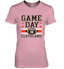 NFL Cleveland Game Day Football Home Team Colors Women's Premium T-Shirt Women's Premium T-Shirt - FordPhuMy