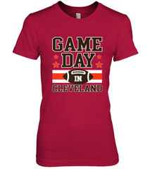 NFL Cleveland Game Day Football Home Team Colors Women's Premium T-Shirt Women's Premium T-Shirt - FordPhuMy