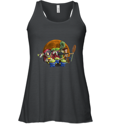 Disney Pixar Toy Story Halloween Moon Group Women's Racerback Tank